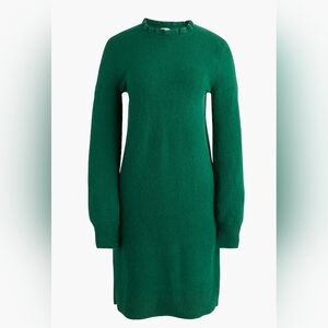 Elegant Green Sweater Dress